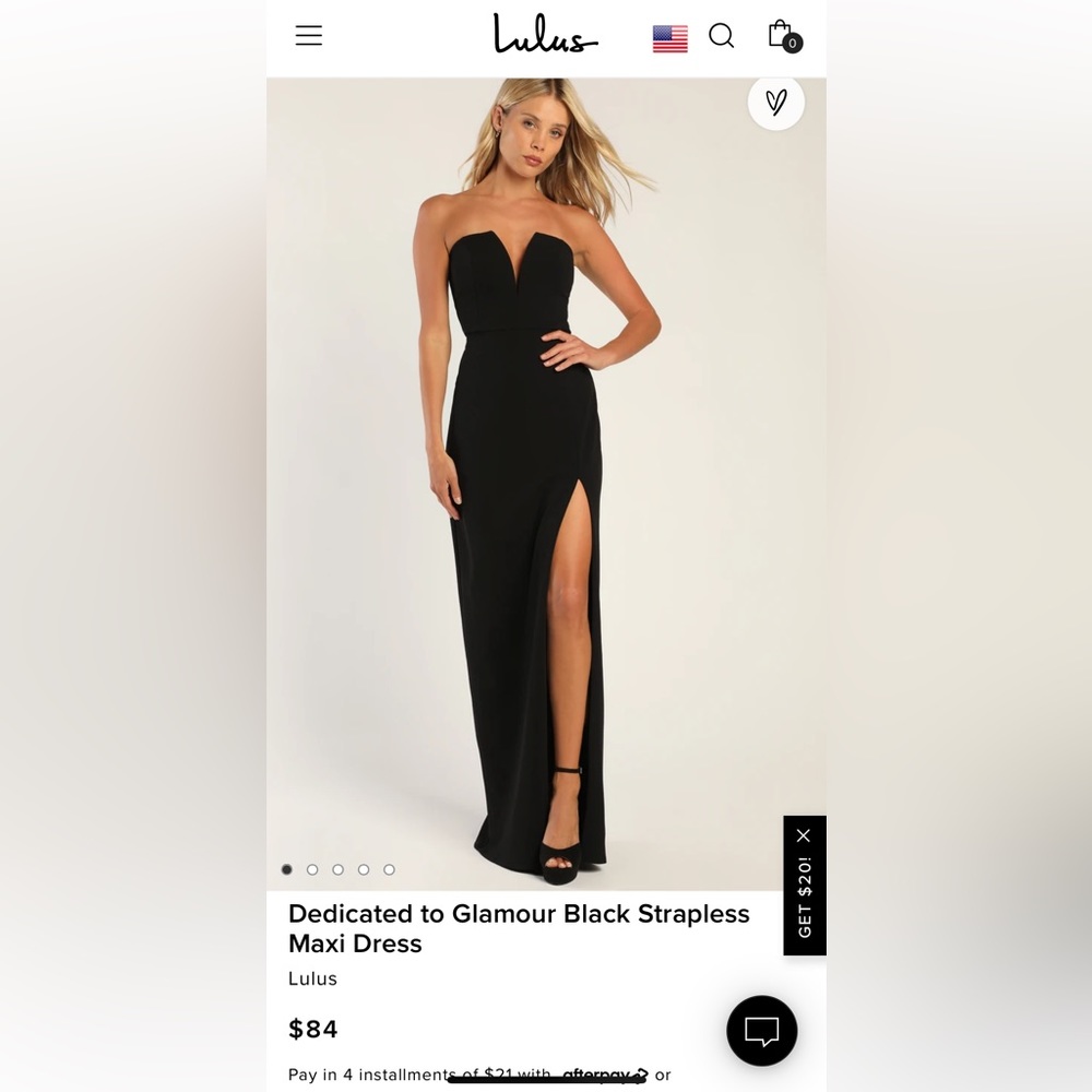 Lulus Black Gown